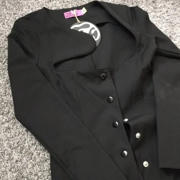 Mara Dress in Black (XS) by Tyler McGillivary - Picture 3 of 5